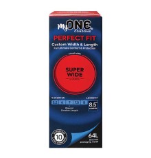 Презервативи MyONE Super Wide & Long 10 шт, картонна коробка