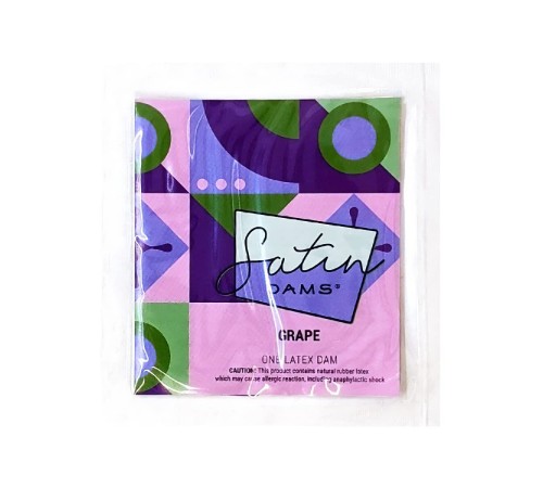 Латексна серветка Satin Dams Grape 1 шт