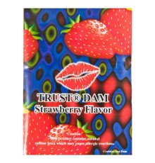 Латексна серветка Latex Dental Dams Strawberry 1 шт