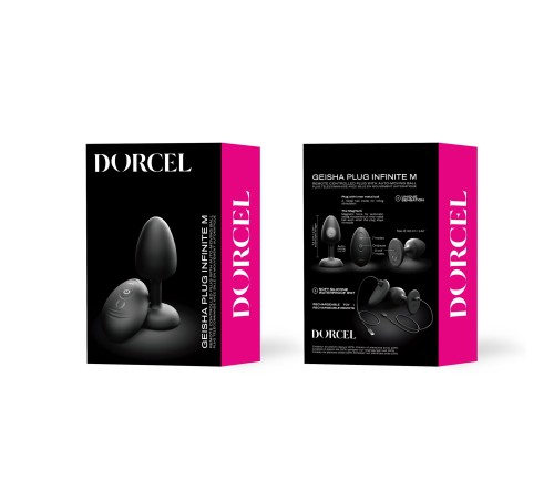 Анальна вібропробка Dorcel GEISHA PLUG INFINITE M