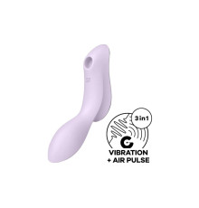 Вакуумний стимулятор з вібрацією Satisfyer Curvy Trinity 2 Violet