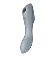 Вакуумний стимулятор з вібрацією Satisfyer Curvy Trinity 3 BlueGrey