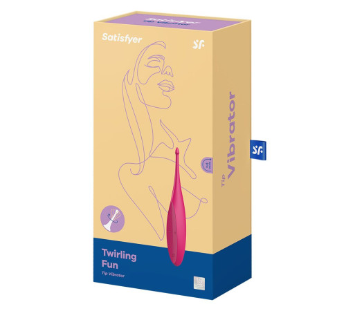 Вібратор для клітора Satisfyer Twirling Fun Magenta