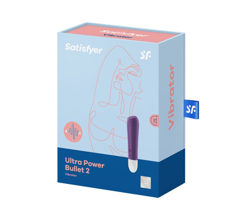 Вібропуля перезаряджаєма Satisfyer Ultra Power Bullet 2 Violet