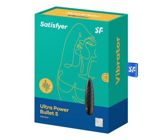 Мінівібратор Satisfyer Ultra Power Bullet 5 Black