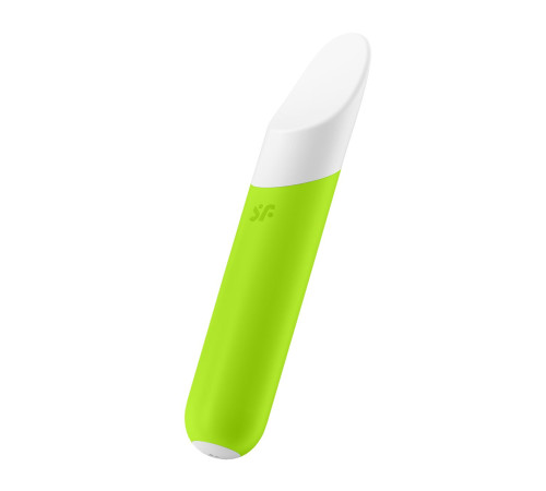 Мінівібратор із гнучким язичком Satisfyer Ultra Power Bullet 7 Green