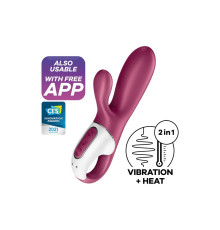 Смарт вібратор кролик із підігрівом Satisfyer Hot Bunny