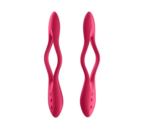 Універсальний гнучкий вібратор для пар Satisfyer Elastic Joy Red