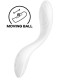 Вібратор із перлинною стимуляцією точки G Satisfyer Rrrolling Pleasure White