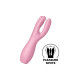 Кліторальний вібратор Satisfyer Threesome 3 Pink з трьома пальчиками