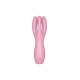 Кліторальний вібратор Satisfyer Threesome 3 Pink з трьома пальчиками